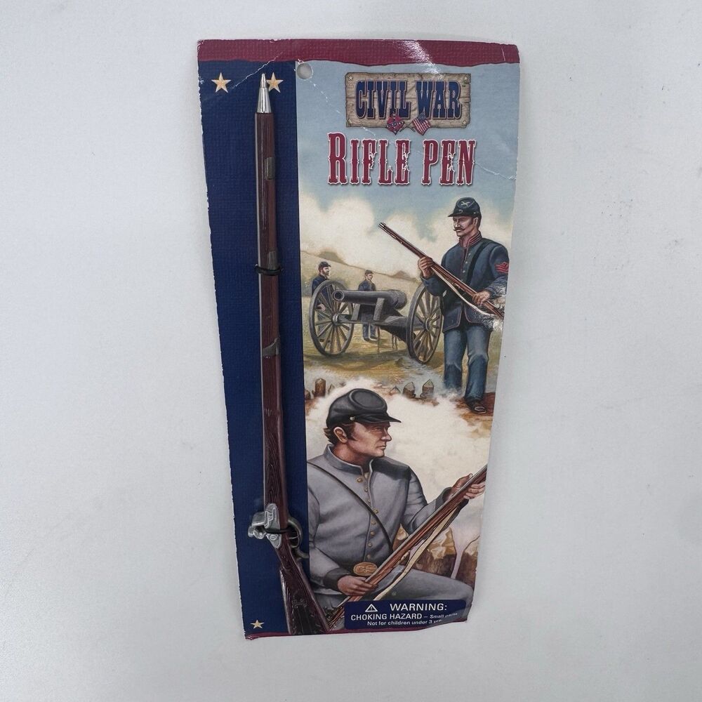 Civil War Rifle Pen Unopened See Description Great Condition Nostalgia Pen!